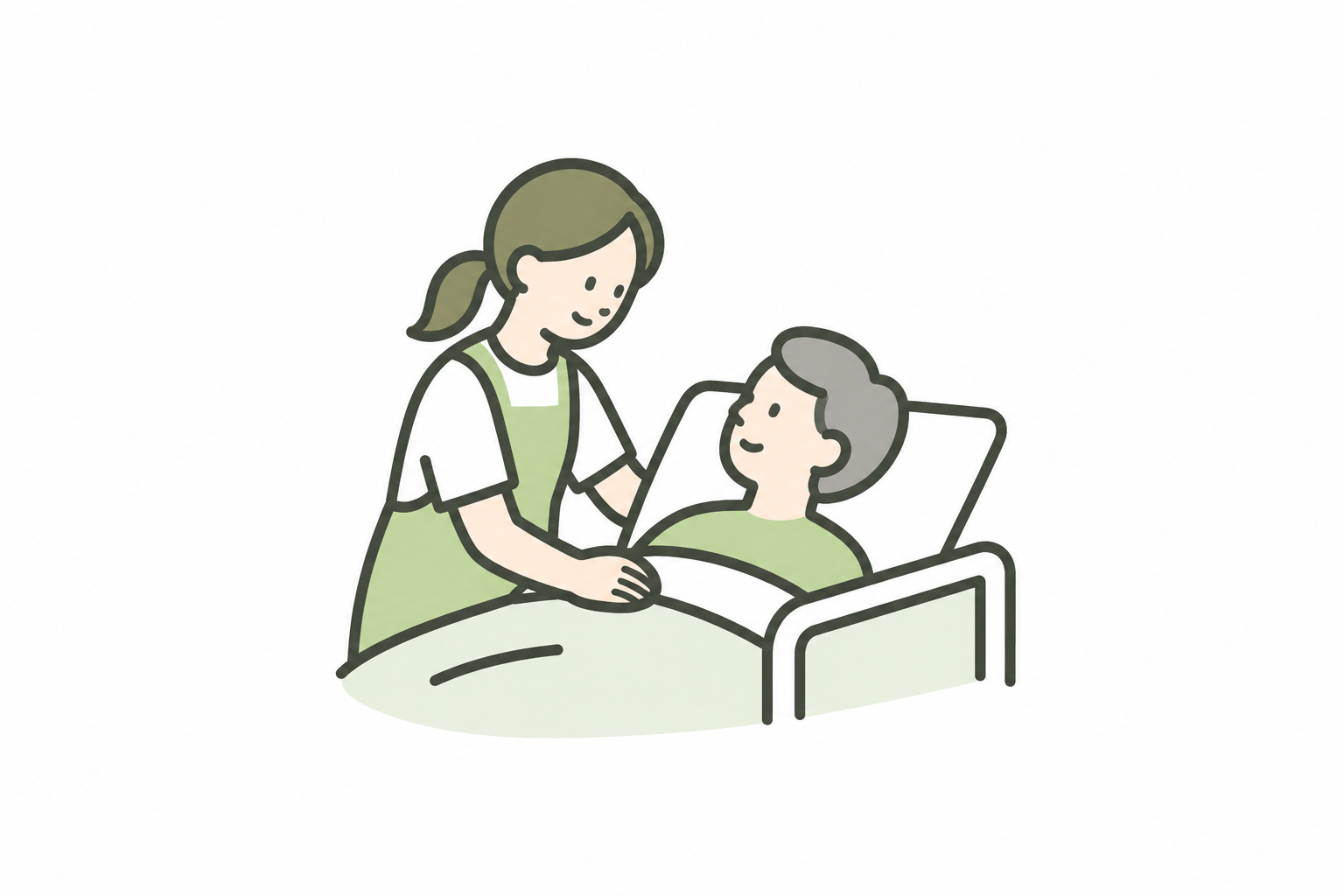 重度訪問介護のイラスト