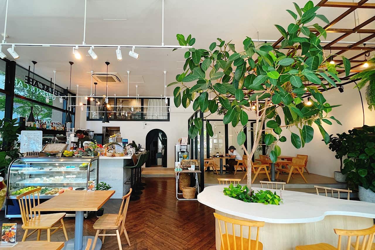 GREEN&CAFE 店内