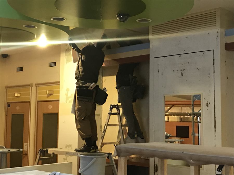 カラオケまねきねこ 秦野渋沢店の施工写真4