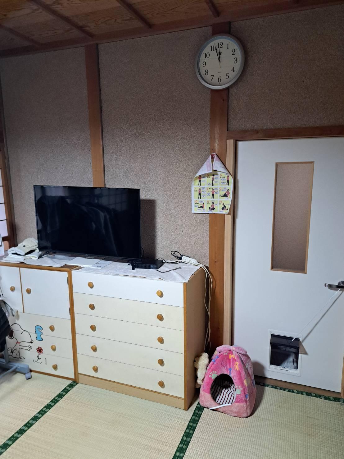 施工前の和室