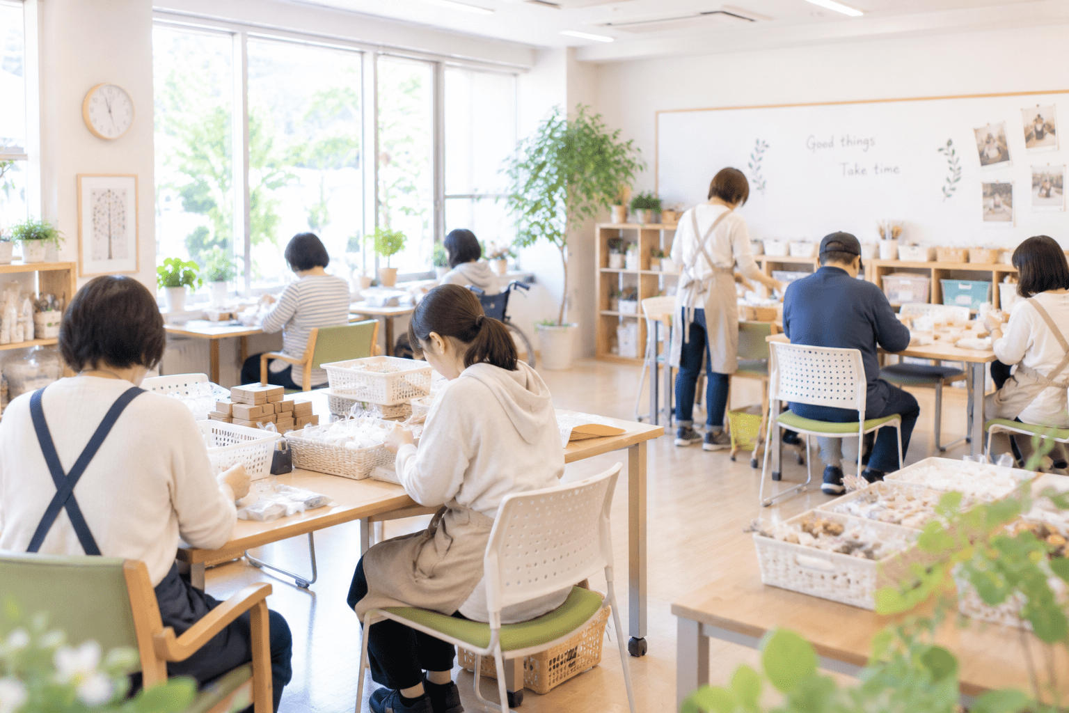 見学・体験の様子