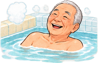 入浴のイラスト