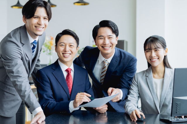 社内外からの信用が高まる