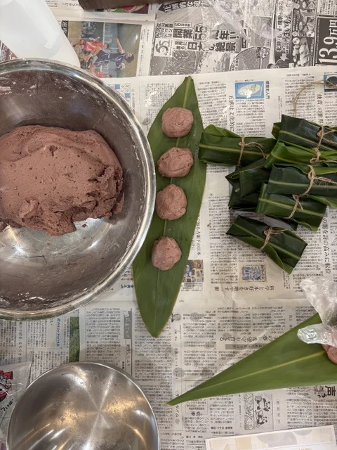 共同で行う手作り活動