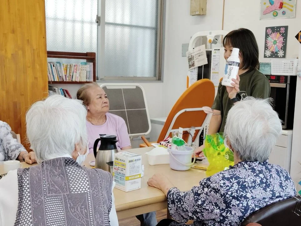 看護師によるお口の健康の勉強会
