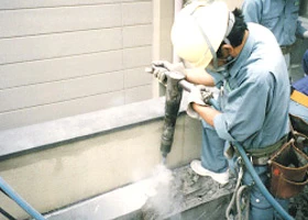 コンプレッサ斫り