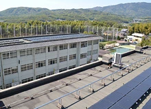 京都市公募型プロポーザル事業
京都市立大原野中学校太陽光発電所