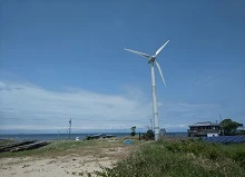 愛知県美浜町風力発電所