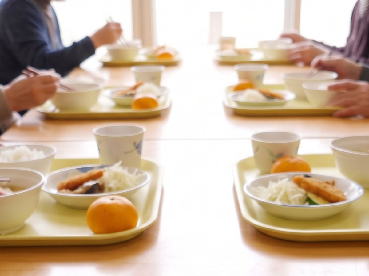 みんなでお食事の時間