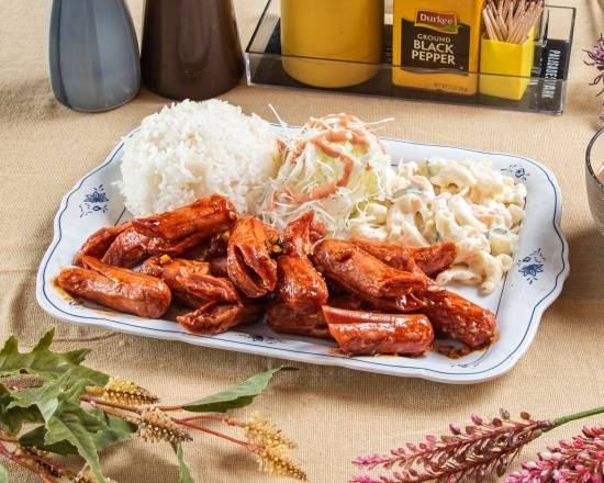 ウィンナーのニンニク焼き（メガ）