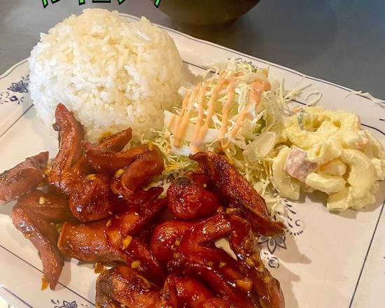 ウィンナーのニンニク焼き
