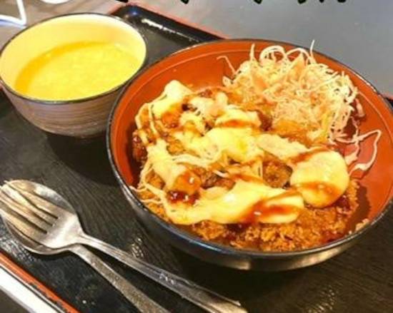 ミニチーチキ丼