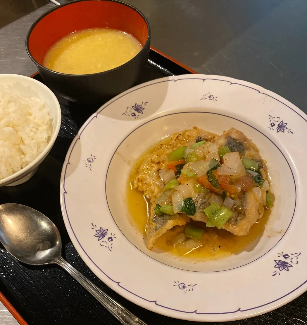白身魚のムニエル