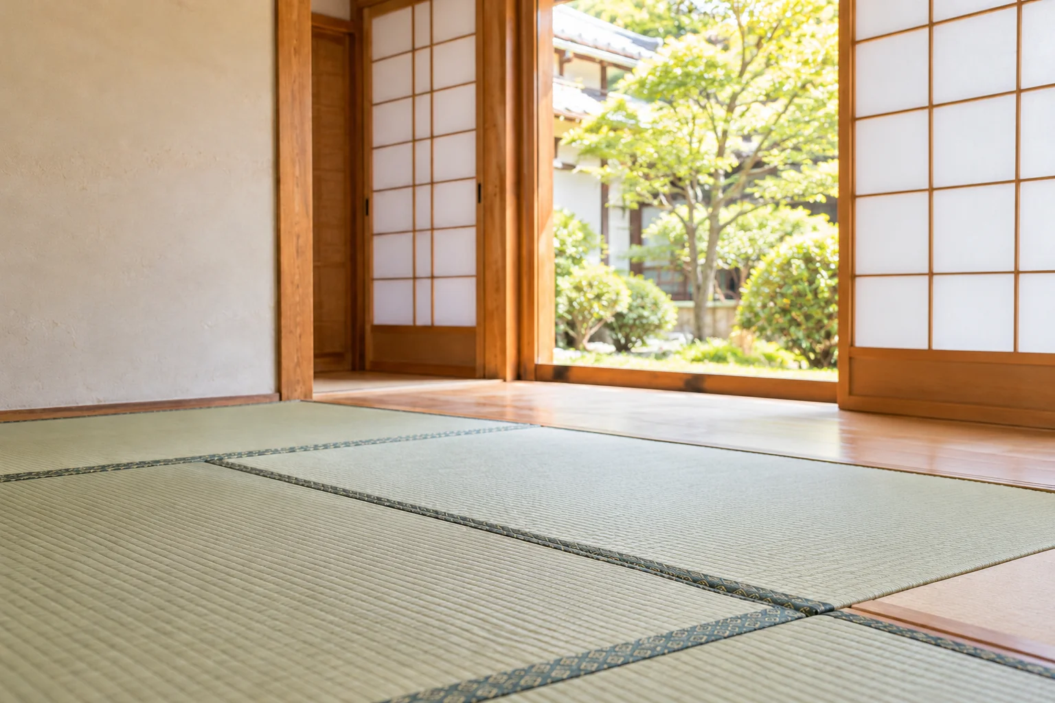 表替えした畳のある和室