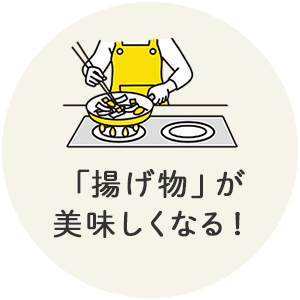「揚げ物」が美味しくなる！