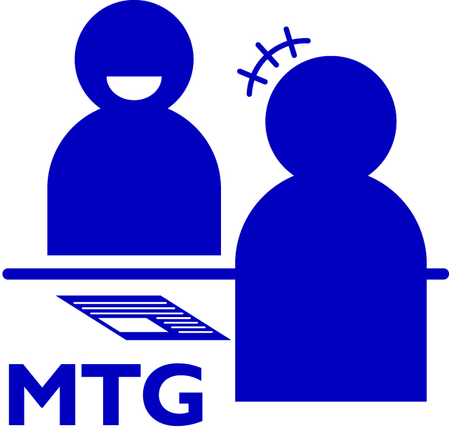 打ち合わせアイコン (MTG)